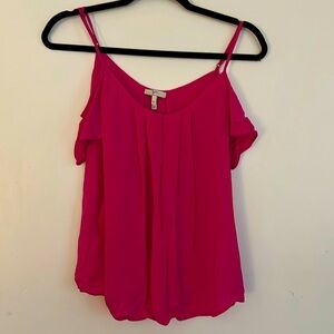 Joie 100% silk cold shoulder top. Size xs